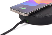 Lexon Oslo Energy + Kablosuz Şarj Cihazı ve Bluetooth Hoparlör Siyah Bonvagon