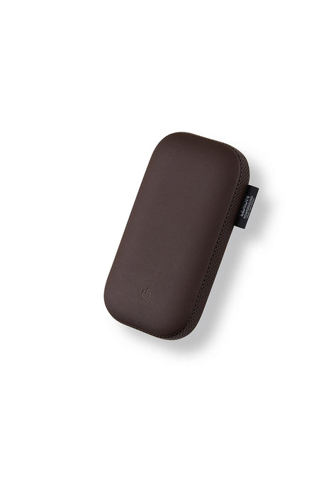 Lexon Powersound Deri Kablosuz Şarj Cihazı ve Bluetooth Hoparlör Kahverengi Bonvagon