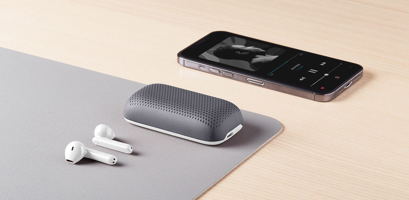 Lexon Speakerbuds Bluetooth Kulaklık & Bluetooth Hoparlör Gri Bonvagon