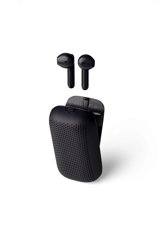 Lexon Speakerbuds Bluetooth Kulaklık & Bluetooth Hoparlör Siyah Bonvagon