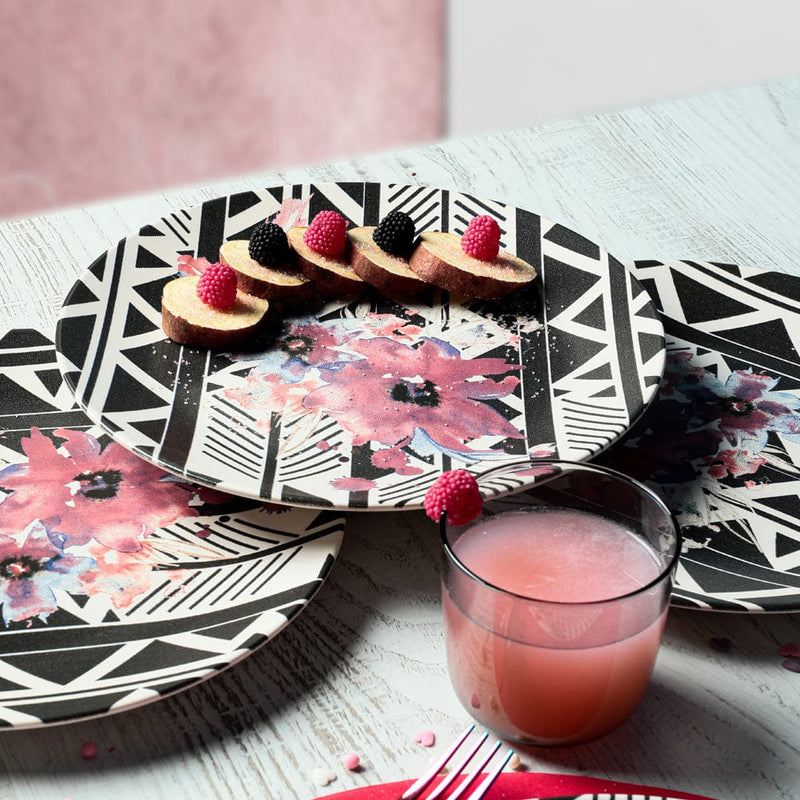 Leylak Servis Tabağı 25cm 6 Adet Bonvagon