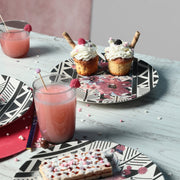 Leylak Servis Tabağı 25cm 6 Adet - 18231 Bonvagon