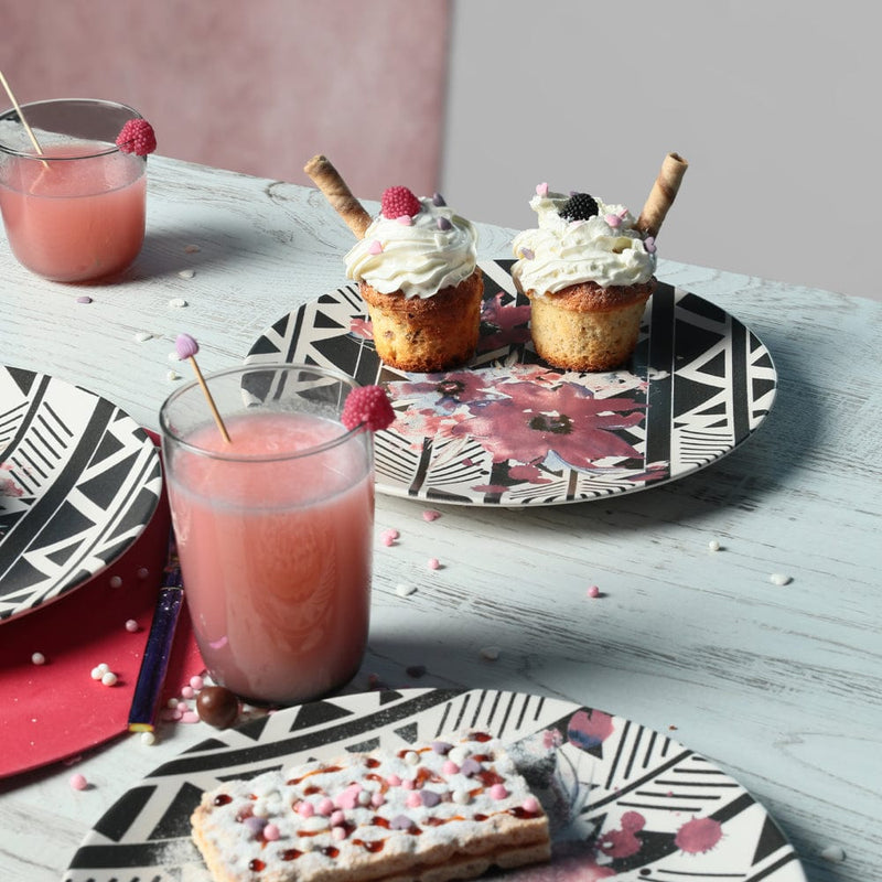 Leylak Servis Tabağı 25cm 6 Adet - 18231 Bonvagon