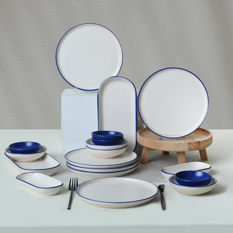 Line Blue Kahvaltı Takımı 18 Parça 6 Kişilik 20004 Bonvagon