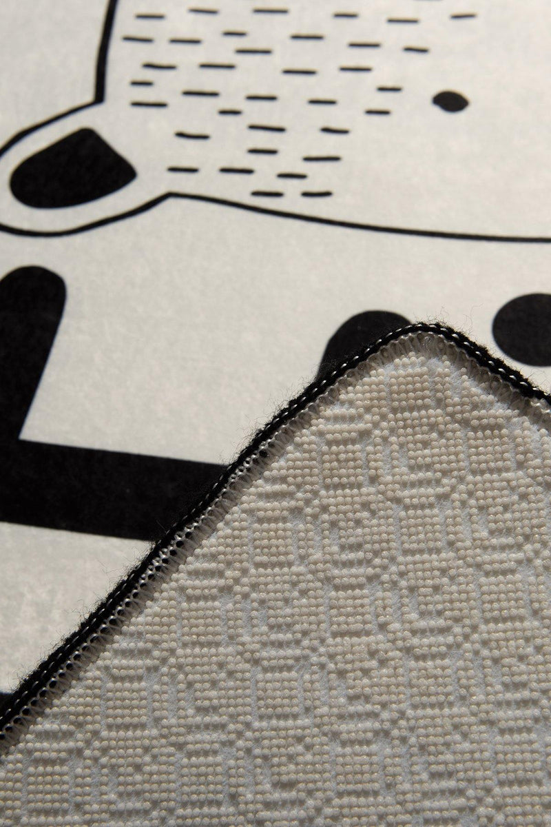 Little Bear Yıkanabilir Antibakteriyel Çocuk Halısı, Kaymaz Taban, Yıkanabilir Bonvagon