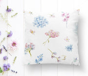 Livense Özel Tasarım Çiçek Desenli Modern Yastık Kırlent Kılıfı 43x43cm Bonvagon