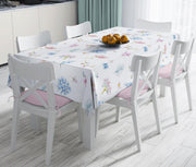Livense Özel Tasarım Ortanca Çiçek Desenli Modern Leke Tutmaz Masa Örtüsü Bonvagon