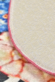 Loan Dekoratif Dijital Baskılı Halı, Kaymaz Taban, Yıkanabilir Bonvagon