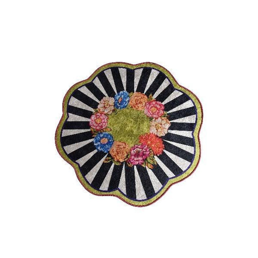 Loan Dijital Baskılı 100cm Banyo Halısı, Kaymaz Taban, Yıkanabilir Bonvagon