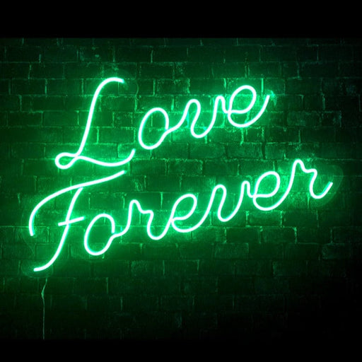 Love Forever Yazılı Neon Led Işıklı Tablo Duvar Dekorasyon Bonvagon