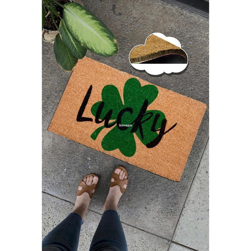 Lucky Doğal Koko Hindistan Cevizi Kapı Önü Paspas 60x40cm Bonvagon