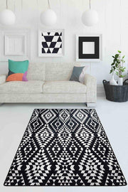 Mabel Dijital Baskılı Halı, Kaymaz Taban, Yıkanabilir Bonvagon