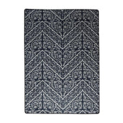 Maggıe Siyah Dijital Baskılı Halı, Kaymaz Taban, Yıkanabilir Bonvagon