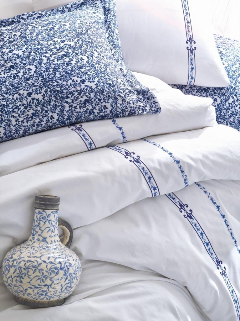 Majestic Seri Çift Kişilik Nevresim Takımı Delmor Lacivert Bonvagon