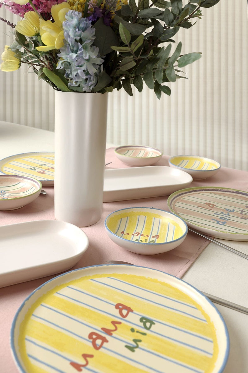 Mama Mia & La Dolce Vita 12 Parça Kahvaltı Takımı Bonvagon