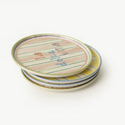 Mama Mia & La Dolce Vita Pasta Tabağı 22 Cm 4 Adet Bonvagon