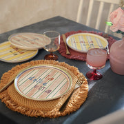 Mama Mia & La Dolce Vita Pasta Tabağı 22 Cm 4 Adet Bonvagon