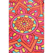 Mandala Renkli Dijital Baskılı 40x60cm Banyo Halısı, Kaymaz Taban, Yıkanabilir Bonvagon