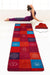 Mantra Yoga Temalı Halı 10mm 60x200cm, Kaymaz Taban, Yıkanabilir Bonvagon