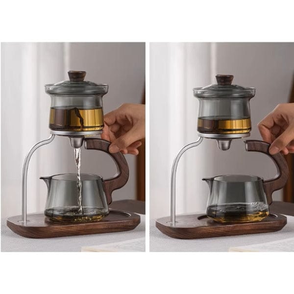 Manyetik Borosilikat Cam Demlik Seti Bonvagon