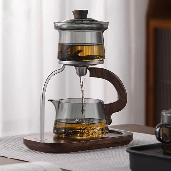 Manyetik Borosilikat Cam Demlik Seti Bonvagon