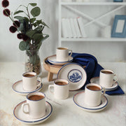 Marine Wonders Nordic Kahve Takımı 12 Parça 6 Kişilik 22741-22905 Bonvagon