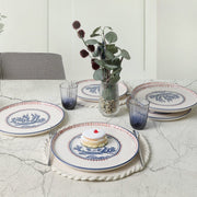 Marine Wonders Nordic Servis Tabağı 28 Cm 6 Adet 22741 Bonvagon