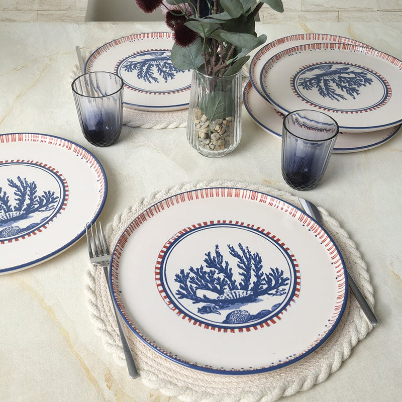 Marine Wonders Nordic Servis Tabağı 28 Cm 6 Adet 22741 Bonvagon