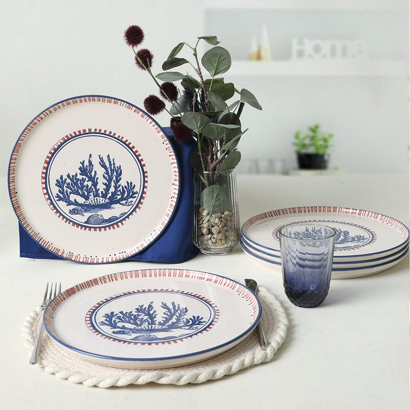 Marine Wonders Nordic Servis Tabağı 28cm 6 Adet Bonvagon