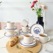 Marine Wonders Stackable Çay Takımı 12 Parça 6 Kişilik 22741-22905 Bonvagon