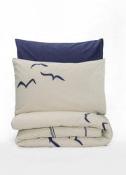 Maritime Nevresim Takımı Çift Kişilik Larum Lacivert Bonvagon