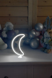 Masaüstü Küçük Ay Neon Led Işıklı Tablo Bonvagon