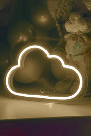 Masaüstü Küçük Bulut Neon Led Işıklı Tablo Bonvagon