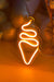 Masaüstü Küçük Dondurma Neon Led Işıklı Tablo Bonvagon