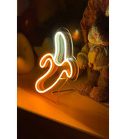 Masaüstü Küçük Muz Neon LED Aydınlatma Işıklı Tablo