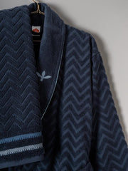 Masculine Aile Bornoz Seti Abel Kırmızı Lacivert Bonvagon