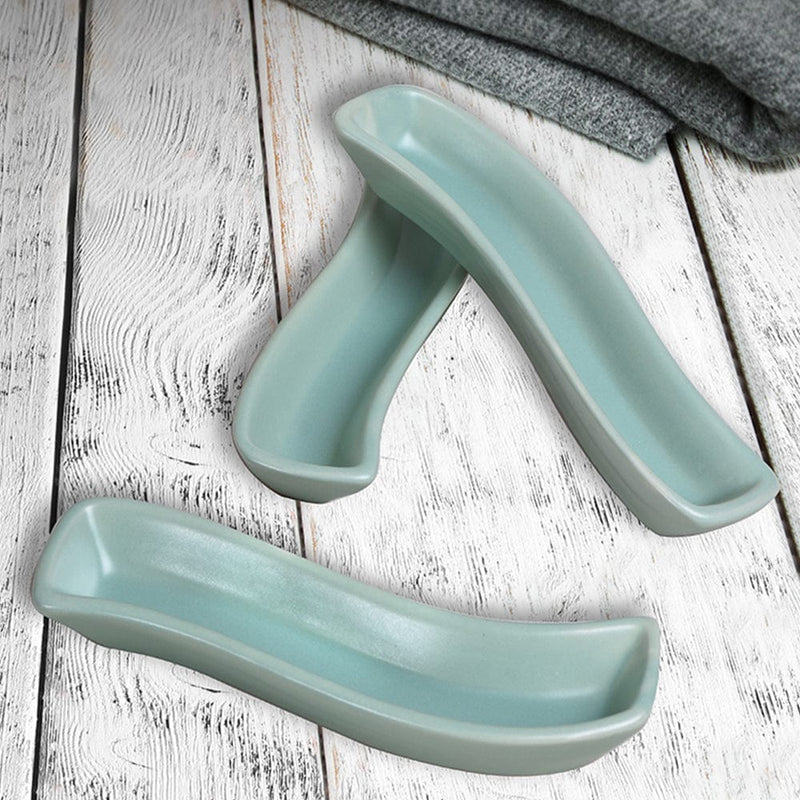 Mat Açık Yeşil İvory Zeytinlik 3 Adet 18cm Bonvagon