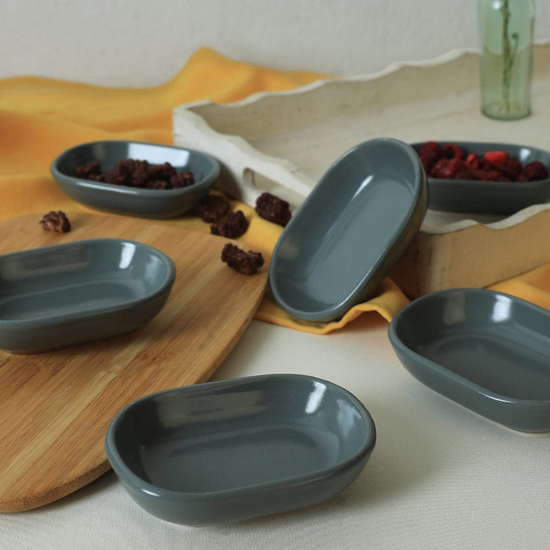 Mat Açık Yeşil Noyan Çerezlik 11cm 6 Adet Bonvagon