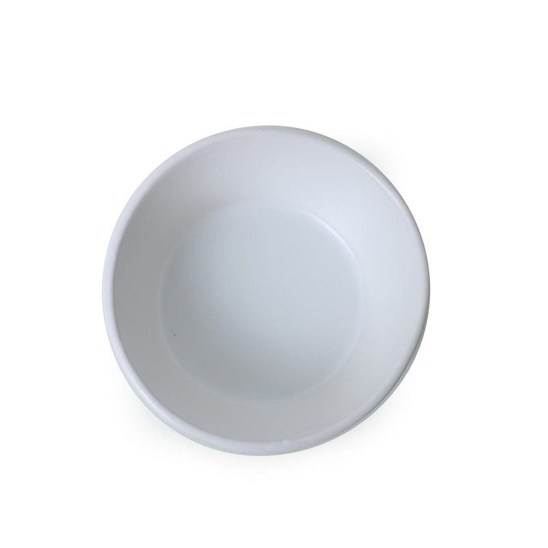 Mat Beyaz Kristal Çerezlik / Sosluk 12cm 6 Adet