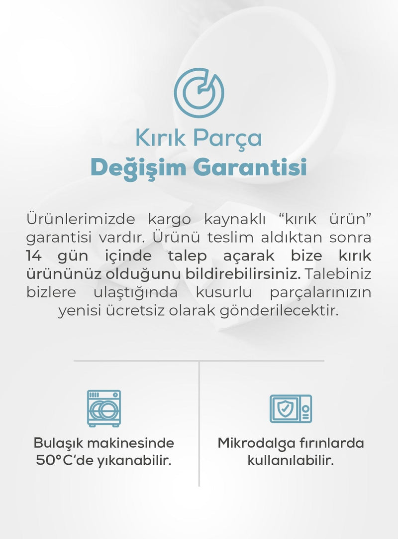 Mat Gri Bloom Pasta Tabağı 24 Cm 6 Adet 959 Bonvagon