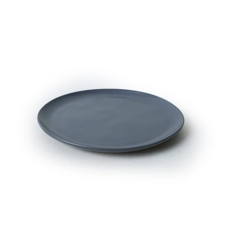 Mat Gri Sardes Pasta Tabağı 22cm 6 Adet