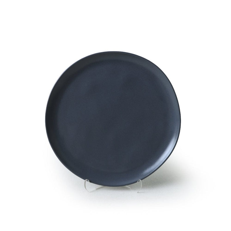 Mat Gri Sardes Pasta Tabağı 22cm 6 Adet