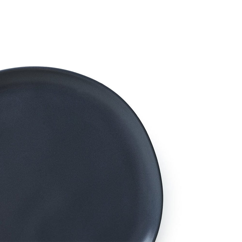 Mat Gri Sardes Pasta Tabağı 22cm 6 Adet