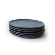 Mat Gri Sardes Pasta Tabağı 22cm 6 Adet