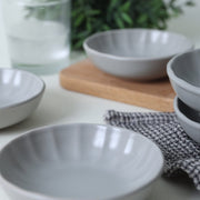 Mat Gri Sirius Çerezlik / Sosluk 12cm 6 Adet