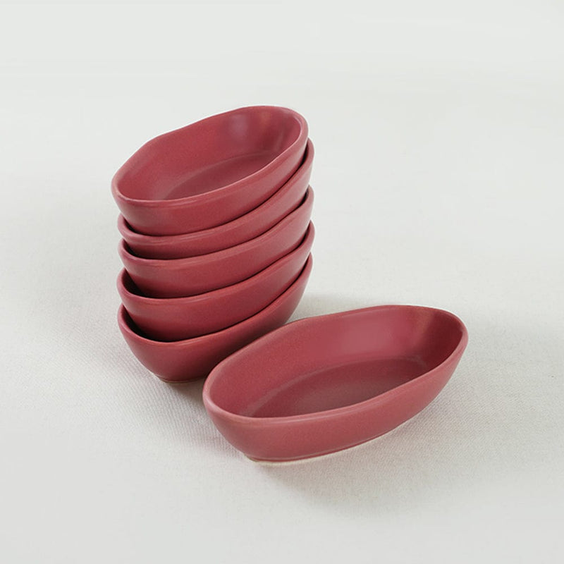 Mat Gül Kurusu Deniz Çerezlik/Sosluk 14cm 6 Adet Bonvagon