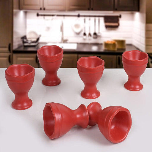 Mat Kırmızı Juliet Yumurtalık 7cm 6 Adet Bonvagon