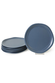 Mat Mavi Bloom Pasta Tabağı 24 Cm 6 Adet 399 Bonvagon