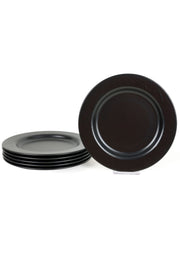 Mat Siyah İyonya Servis Tabağı 26 Cm 6 Adet 956 Bonvagon