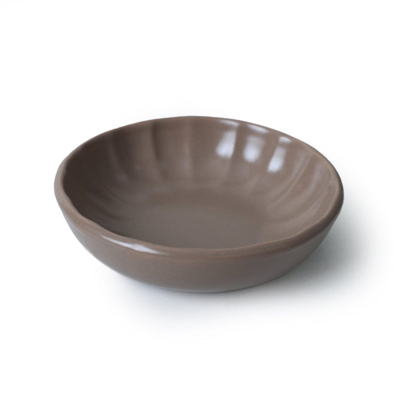 Mat Toprak Taupe Sirius Çerezlik / Sosluk 12cm 6 Adet